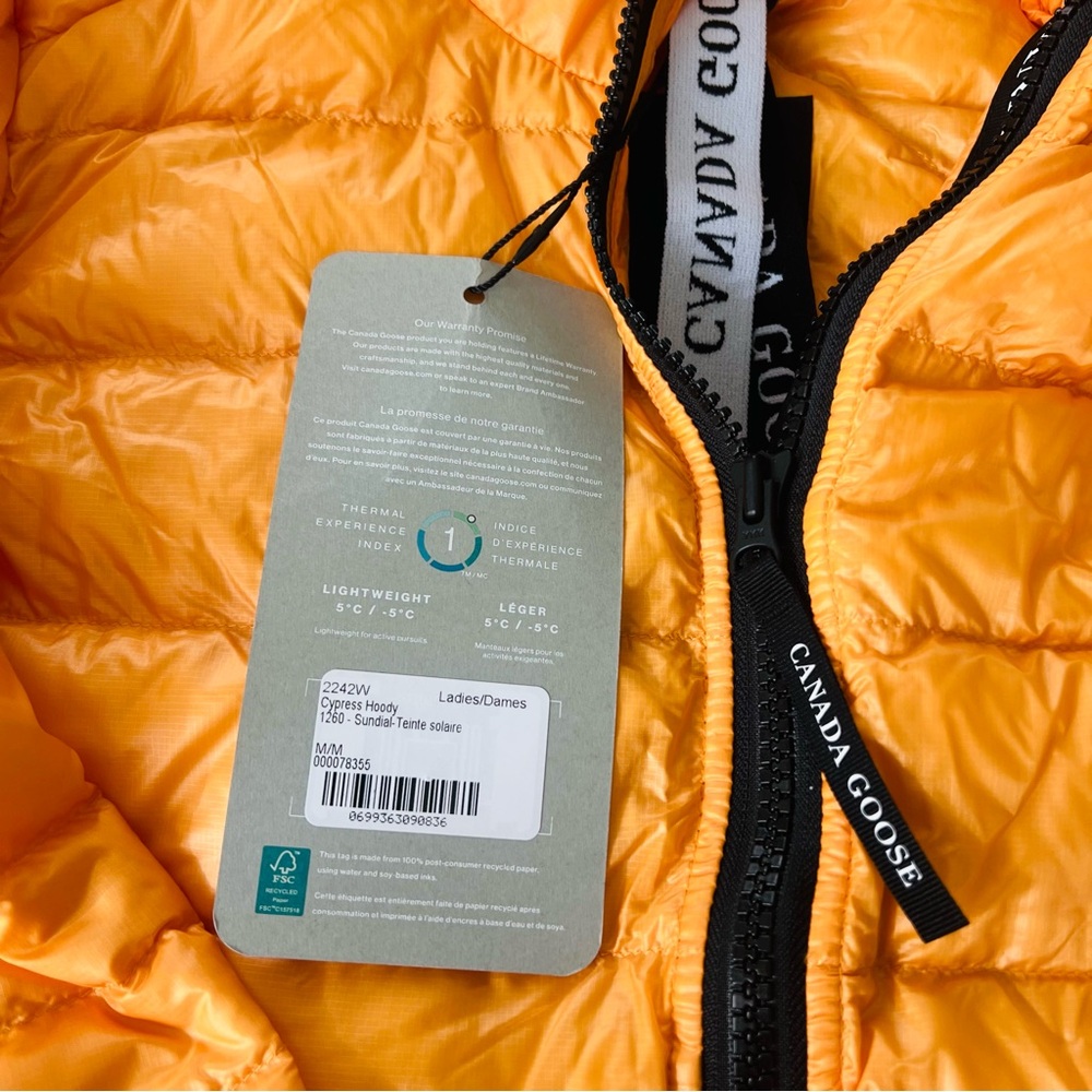 Canada Goose Cypress Hoody Puffer Jacket Women Medium - Picture 3 of 11